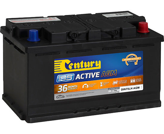 Century ISS Active AGM DIN75LH AGM Battery