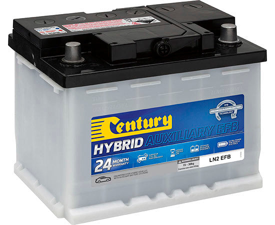 Century LN2 EFB Hybrid & EV Auxiliary Battery