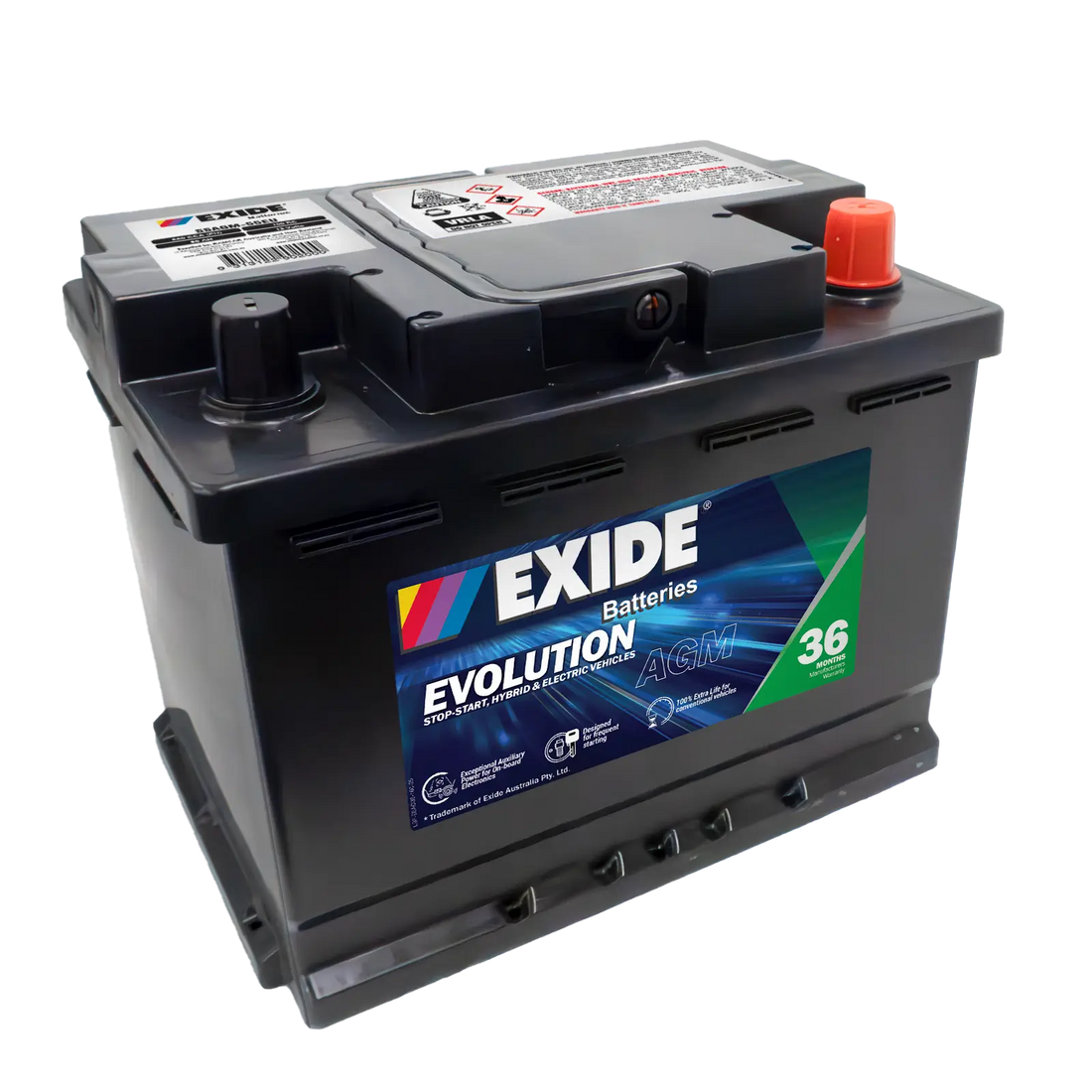 EXIDE Evolution SSAGM-55EU Start-Stop AGM Battery