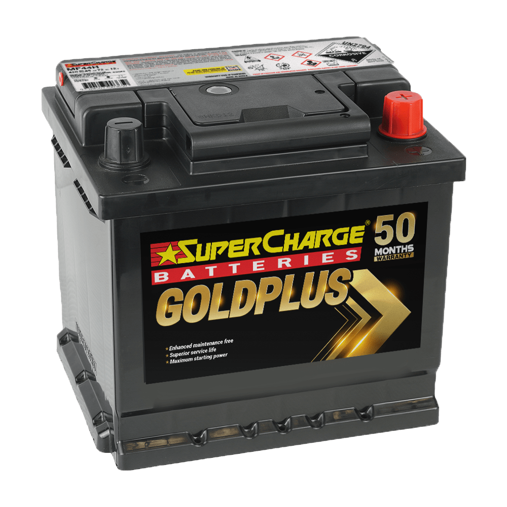 Supercharge Gold Plus Car Battery MF44H (DIN44H)