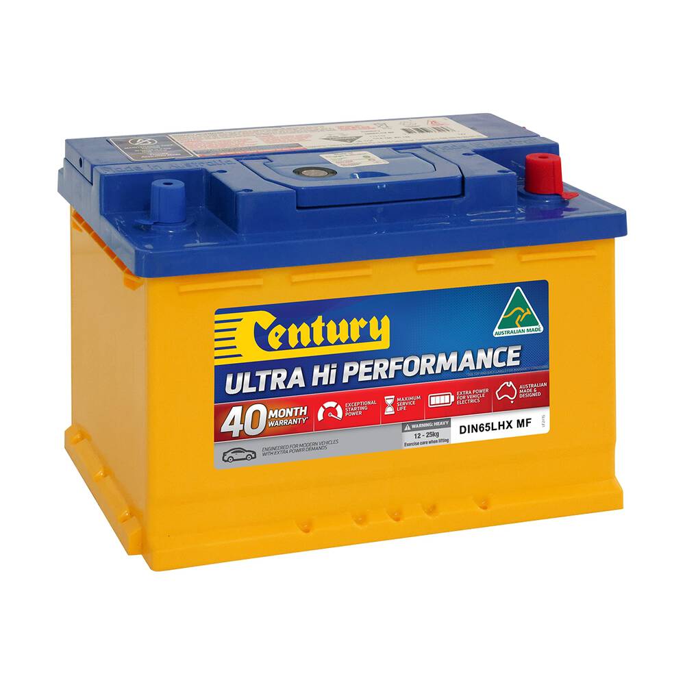 Century Ultra Hi Performance Car Battery DIN65LHX